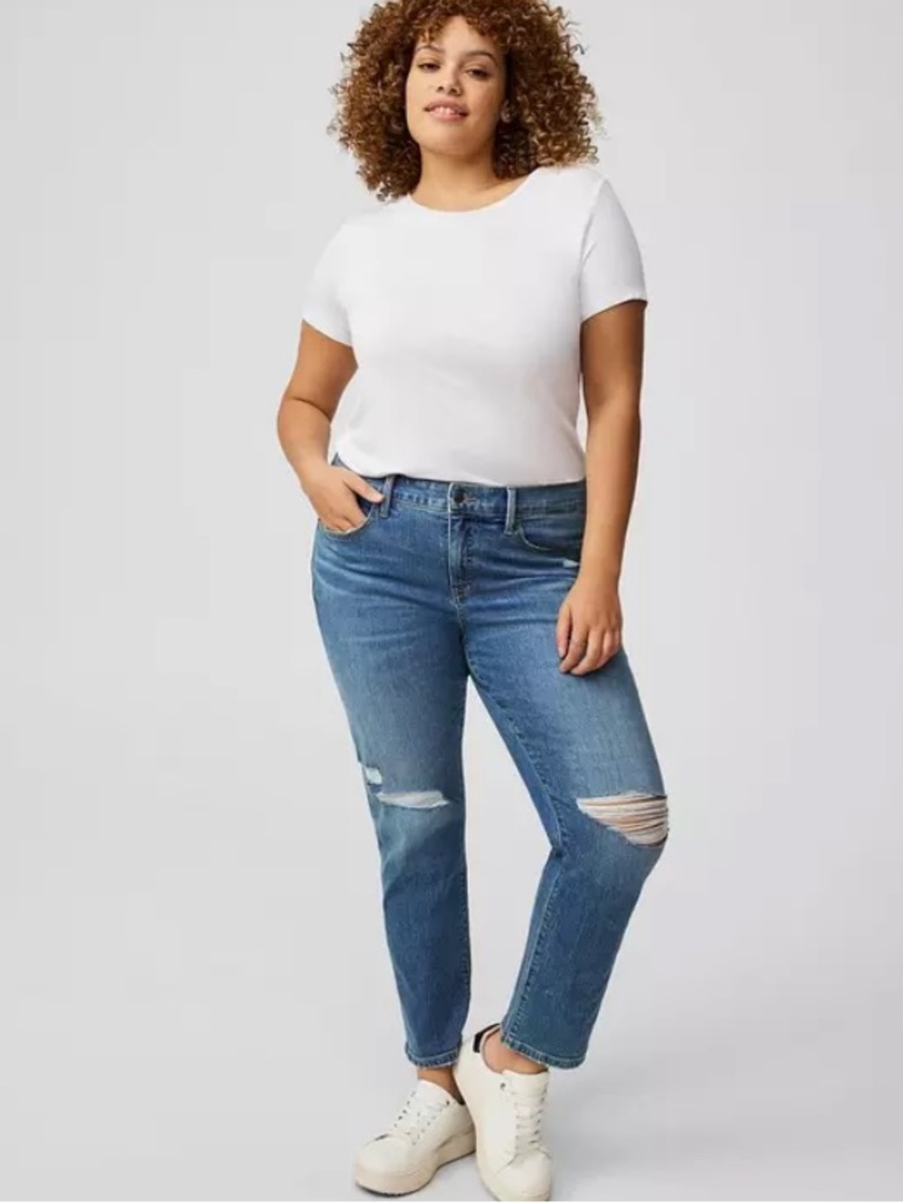 TORRID # feel the fit perfect boyfriends ankle vintage strech size 18 R